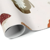 Pilz Geschenkpapier (Rolleneckpunkt)