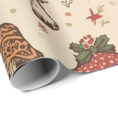 Pilz Geschenkpapier (Rolleneckpunkt)