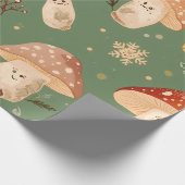Pilz Geschenkpapier (Ecke)