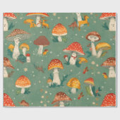 Pilz Geschenkpapier (Flach)