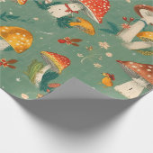 Pilz Geschenkpapier (Ecke)