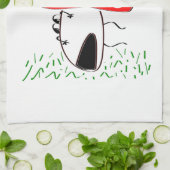 Pilz Geschirrtuch (Gefaltet)