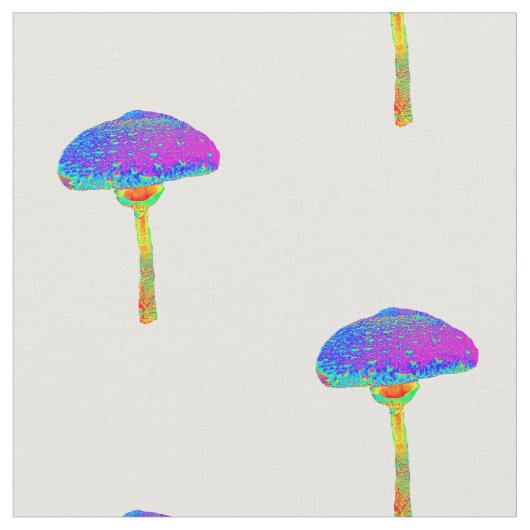 Pilz-Gewohnheit gekämmtes Baumwollgewebe Stoff (Nahaufnahme)