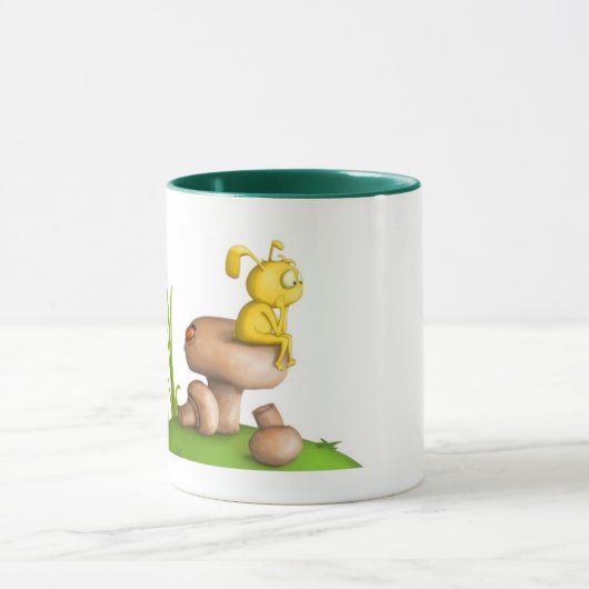 Pilz-Häschen Tasse (Zentrum)