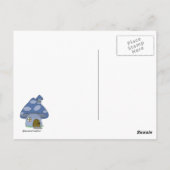 Pilz-Haus-Postkarte Postkarte (Rückseite)