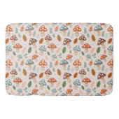 Pilz, Herbstblätterung, Naturschutz Badematte (Vorderseite)