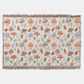 Pilz, Herbstblätterung, Naturschutz Decke (Vorderseite)