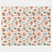 Pilz, Herbstblätterung, Naturschutz Fleecedecke (Vorderseite (Horizontal))