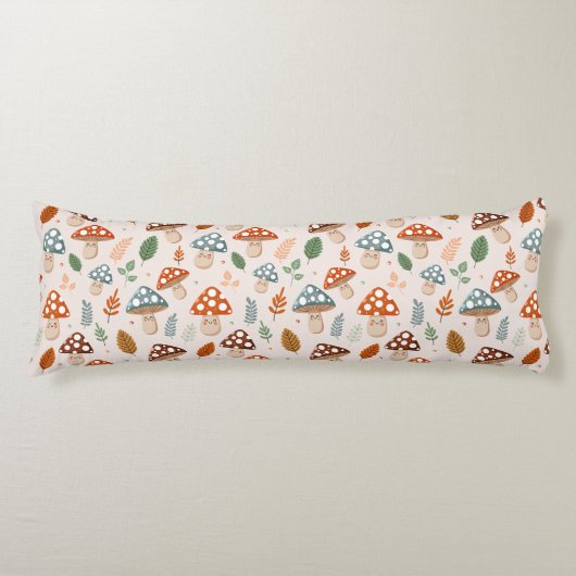 Pilz, Herbstblätterung, Naturschutz Seitenschläferkissen (Vorderseite)