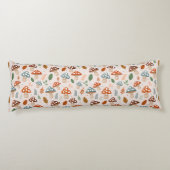 Pilz, Herbstblätterung, Naturschutz Seitenschläferkissen (Rückseite)