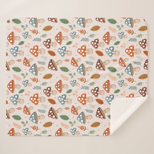 Pilz, Herbstblätterung, Naturschutz Sherpadecke (Vorderseite (Horizontal))