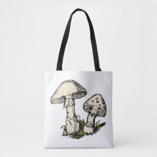 Pilz-Illustration Tasche