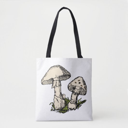 Pilz-Illustration Tasche (Vorderseite)