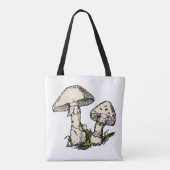 Pilz-Illustration Tasche (Rückseite)