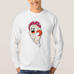Pilz im Basketballsport T-Shirt