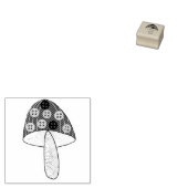 Pilz im Wunderland Gummistempel (Stempel)