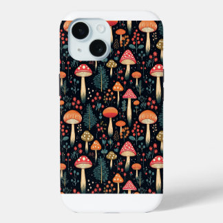 Pilz iPhone 15 Hülle