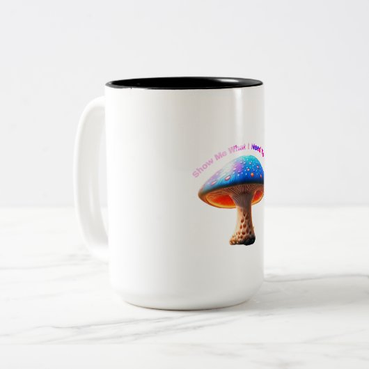 Pilz-Kaffee- oder Teetasse (Vorderseite Links)