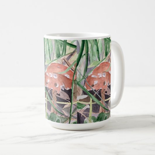 Pilz Kaffeetasse (VorderseiteRechts)
