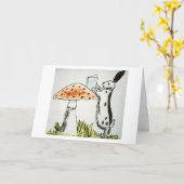 Pilz Karte (Gelbe Blume)