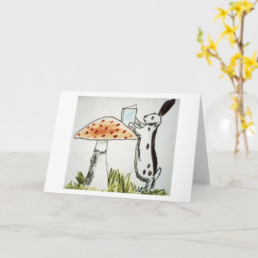 Pilz Karte (Gelbe Blume)