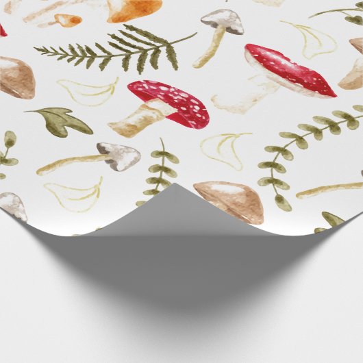 Pilz| Kernästhetik| Wasserfarbe Geschenkpapier (Ecke)