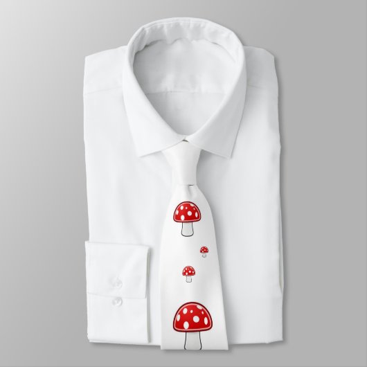 Pilz-Krawatte Krawatte (Gebunden)