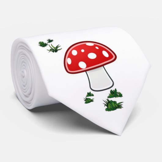 Pilz-Krawatte Krawatte (Gerollt)