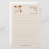 Pilz-Kunst Briefpapier (Vorne/Hinten)