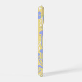 Pilz-Lavendel-Creme iPhone 15 Hülle (Rechte Seite)
