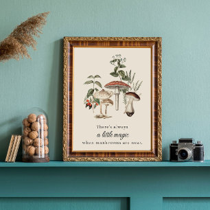 Pilz-Magie Poster