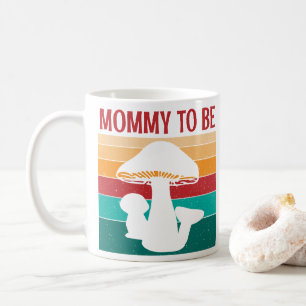 Pilz-Mama-Baby-Party Kaffeetasse