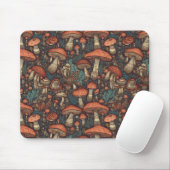 Pilz-Mauspad Mousepad (Mit Mouse)