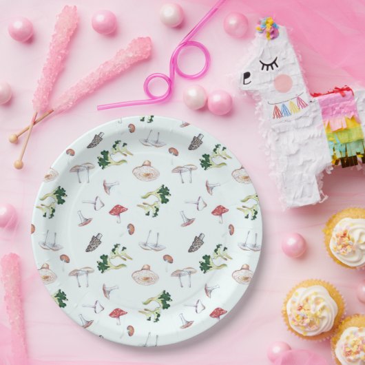 Pilz-Mischungs-Papier-Teller Pappteller (Party)