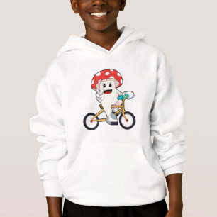 Pilz mit Fahrrad.PNG Hoodie