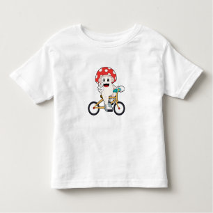 Pilz mit Fahrrad.PNG Kleinkind T-shirt