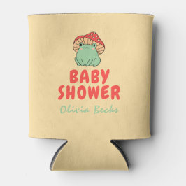 Pilz mit Frog Baby Dusche Dosenkühler