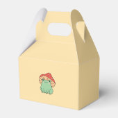 Pilz mit Frog Baby Dusche Geschenkschachtel (Rückseite)