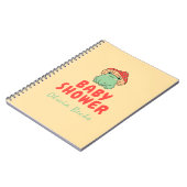 Pilz mit Frog Baby Dusche Notizblock (Linke Seite)