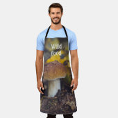 Pilz mit gelben Blätter Schürze (Getragen)