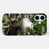 Pilz mit Ihren Initialen Case-Mate iPhone Hülle (Rückseite (Horizontal))