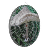 Pilz mit Ō Hut Dartscheibe (Vorderseite Links)