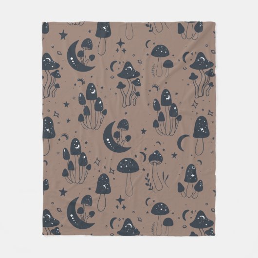 Pilz & Moon Cosy Blanket Fleecedecke (Vorderseite)