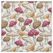 Pilz-Mustergewebe Stoff (Muster)