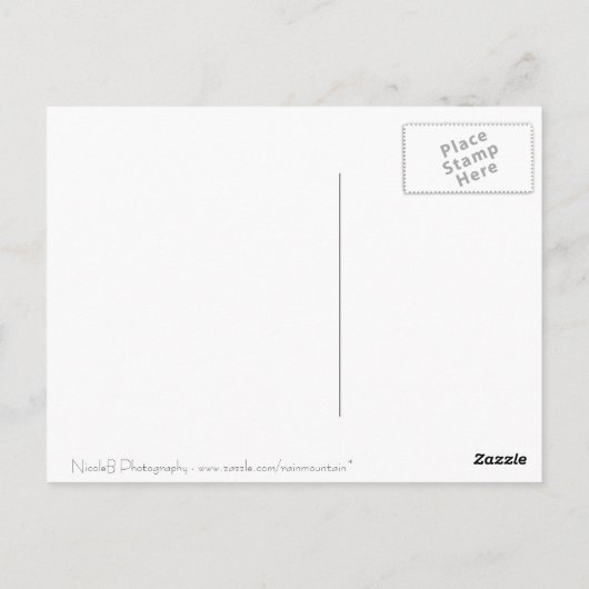 Pilz nah postkarte (Rückseite)