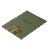 Pilz-Notebook Notizblock (Linke Seite)
