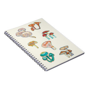 Pilz Notizbuch Notizblock