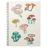 Pilz Notizbuch Notizblock (Vorderseite)