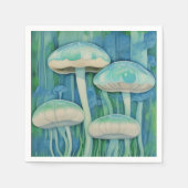 Pilz oder Quallen? Serviette (Vorderseite)