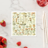 Pilz-Papiertücher Serviette (Beispiel)